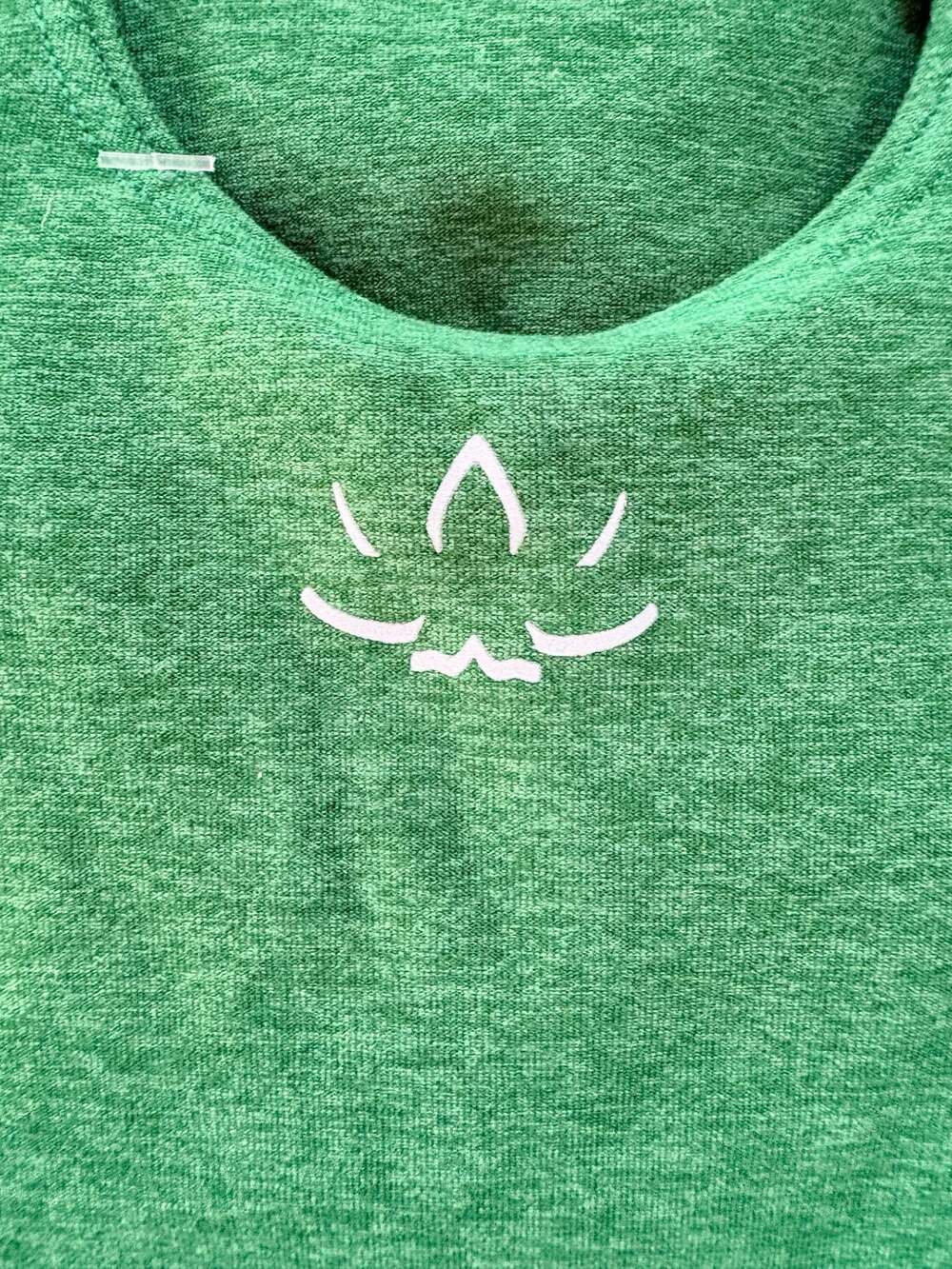 Beyond Yoga Spacedye Slim Racerback Cropped Green Tank Size XS New with Tags - Picture 8 of 10